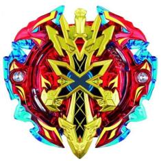 Beyblade Burst Xeno Xcalius + Lançador Dupla Rotação Tornado Gyro - Ex