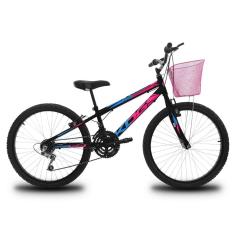 Bicicleta Infantil Aro 24 Feminina e Masculina 18 Marchas KOG