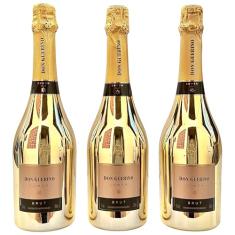 Espumante Don Guerino Lumen Brut Branco | Kit Com 3 Garrafas | Oferta