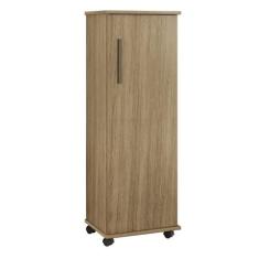 Armário Multiuso Olinda 1 Porta 4 Prateleiras - Arte Móveis, Cinamomo