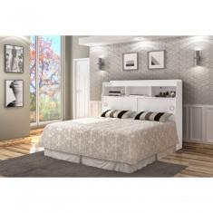 Cabeceira Jessie Box Queen 160 Branco