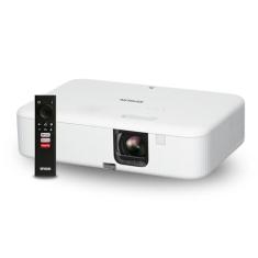 Projetor Smart Epson EpiqVision FH02, FULL HD, 3000 Lumens Streaming, Modelo: V11HA85020, Cor: Branco