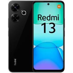 Redmi 13 - Global - 6 GB + 128 GB - Preto