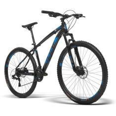 Bicicleta 29 GTS M1 Freio Hidráulico 24v K7 Ride New, 21, Preto, Azul