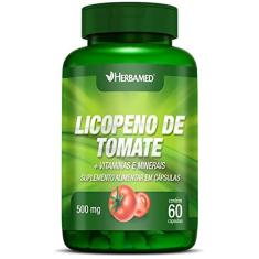 Herbamed Licopeno De Tomate + Vitaminas E Minerais - 60 Cápsulas -