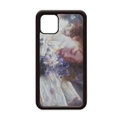 Dream Away XJJ Capa de pintura a óleo para iPhone 12 Pro Max para Apple Mini Mobile Case