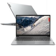 Notebook Lenovo IdeaPad 1 R5-7520U Tela 15.6 8GB 256GB SSD W11 82X50002BR