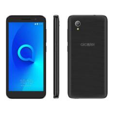 Smartphone Alcatel 1 8Gb Preto 4G Quad Core - 1Gb Ram Tela 5 Câm. 8Mp