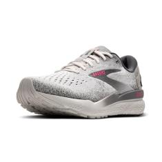 Brooks Tênis de corrida feminino Ghost 16, Cinza/Gárgula/Rosa, 35