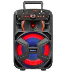 Caixa De Som Amvox 220w Rms Gigante Ii Bluetooth - Gigante Ii, Preto, 