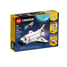 Lego Creator 3 em 1 Ônibus Espacial 31134 - 144 Peças, Branco