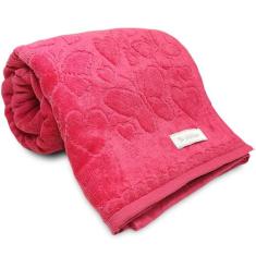 Toalha de Banho Gigante Aveludada Romance Dohler 100% Algodão Banhão F