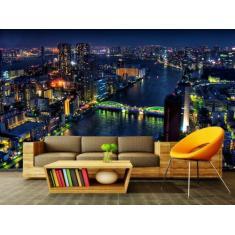 Papel de Parede Painel Fotográfico Cidade 15 - 2,40A X 3,10L - Voce De