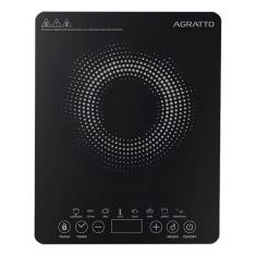 Cooktop Indução 1 Boca Preto  1200W 127V ACKI01I-01 Agratto , 110V