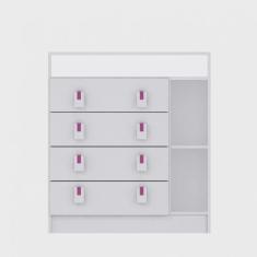 Cômoda de Bebê 4 Gavetas Baby Móveis Percasa