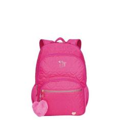 Mochila Grande 2 Compartimentos Capricho Crush Rosa - Sestini