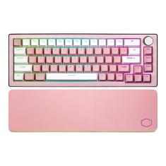 Teclado Cooler Master Mecânico Rgb Sakura Edition Ck721 Sktl2us Rosa
