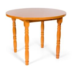 Mesa de Jantar Redonda Dalas Mel 99 cm