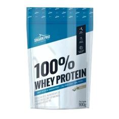 100% Whey Protein Refil 900g Shark Pro, Baunilha, 900g