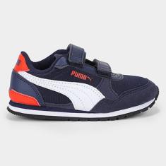 Tênis Infantil Puma Runner V3 Mesh-Unissex