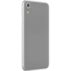 Skin Adesivo Traseira Pelicula 3M Para iPhone XR (Cinza)