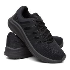 Tênis Masculino Para Academia e Corrida Super Leve - Preto/37