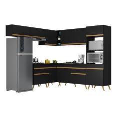 Armário de Cozinha Completa de Canto Veneza Multimóveis V2070