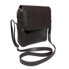 Bolsa Masculina Tiracolo Carteiro De Couro Legítimo Clássica - Art Min