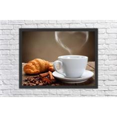 Quadro Decorativo Padarias Café Gourmet Cafeterias Decorações Com Mold