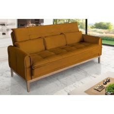 Sofá Cama Rivieira 1.50m - Sofisticato, terra
