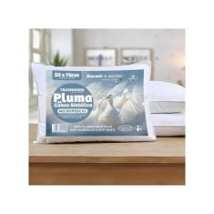 Travesseiro Pluma De Ganso Pena Sintética Micropercal 200 Fios Macio S