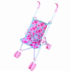 Carrinho Para Boneca Dobravel Passeio Divertido 08 Rodas