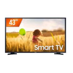 Smart TV LED 43&quot; Full HD Samsung LH43BETMLGGXZD, 2 HDMI, 1 USB, Wi-Fi, HDR, Sistema Operacional Tizen e Dolby Digital Plus