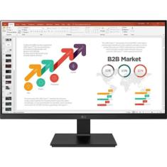 Monitor LG 23.8" LED Full HD, 75Hz, IPS, Pivot HDMI, Displayport, USB - 24bn650u