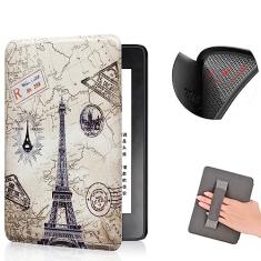 COCFOOKIW Estojo para 6" Kindle (10ª Geração - 2019) - Caso macia de TPU com Alça de Mão e Automático Suspensão/Despertar Função (Modelo: J9G29R)