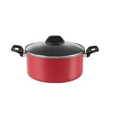 Caçarola com tampa, Brinox, Garlic 7001/361, Vermelho