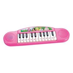 Meu Teclado Piano Infantil Brinquedo Musical Divertido - Dm Toys, Rosa
