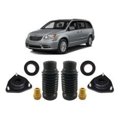 2 Kit Batente Coxim Dianteiro Town Country 2007 2008 2009 10 - QualyKi