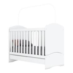Berço Nacional Bala De Menta Branco - Henn - MÓVEIS HENN, Branco