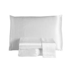 Jogo de Lençol Arya Casal 4 Peças Cetim Charmousse Brilhante Macio - B