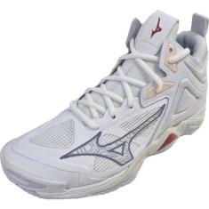 Tenis Wave Momentum 3 Mid bco - Mizuno