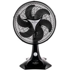 Ventilador de Mesa 30cm Protect Six 6 Pás 033012094 Britânia, Preto, 2