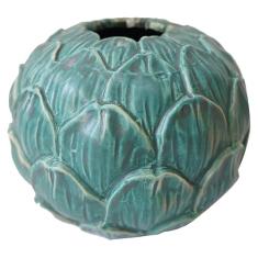 VASO DE CERAMICA AZUL