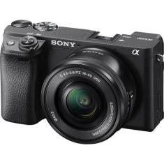 Câmera Sony a6400 Mirrorless com Lente 16-50mm / ILCE-6400L/B