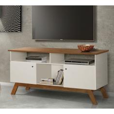 Rack Amsterdã Off White e Mel 140 cm