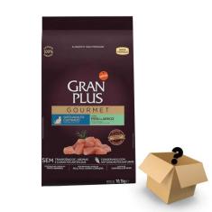 Ração Gran Plus Gourmet Gatos Adultos Castrados Peru e Arroz 10,1kg + 