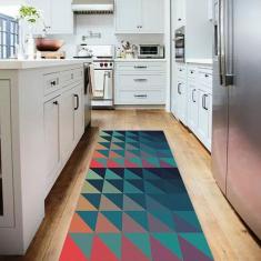 Tapete Passadeira de Cozinha Degradê Antiderrapante-60 x 180 - Style B
