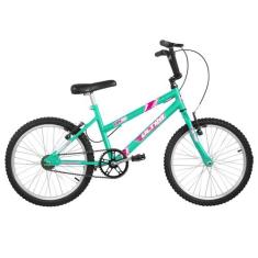 Bicicleta Aro 20 Ultra Bikes Feminina Freios V-Brake, Verde anis, Aro 