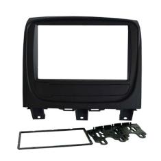 Moldura 2din Fiat Palio Way 2014, 2015, 2016, 2017, 2018 - Preta - Fia
