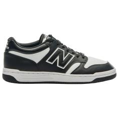 New Balance Tênis 480 Low, Masculino, Preto/Branco, 40